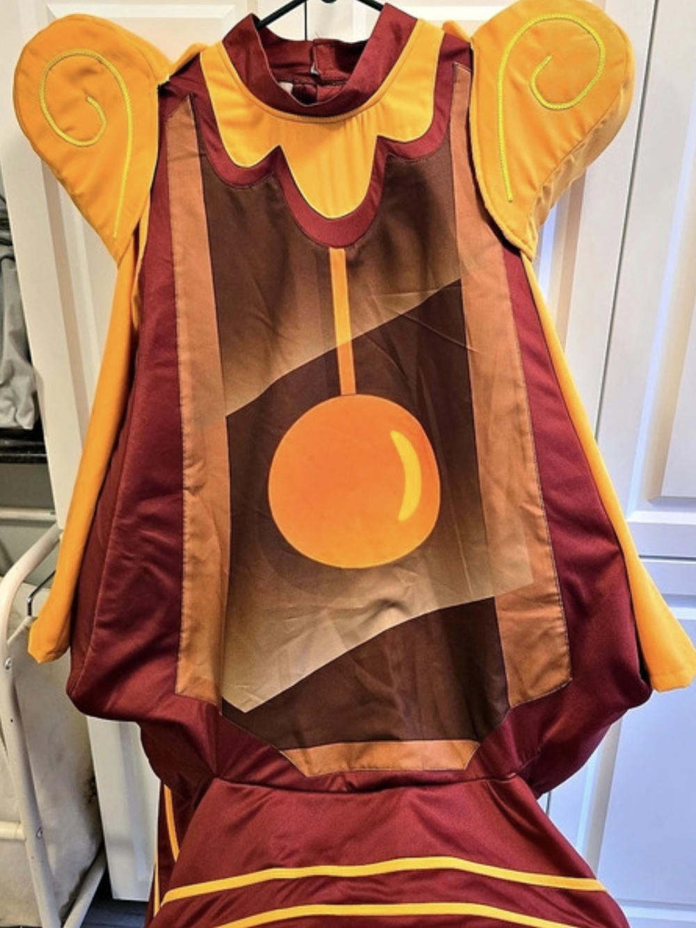 Cogsworth Costume Adult Large Disney's Beauty & the Beast **Tunic Only**Clock